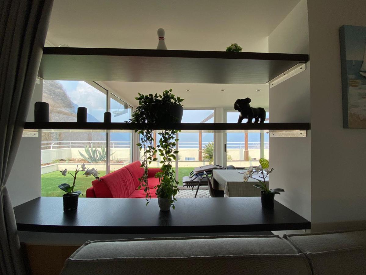 Attico With Big Terrace In Residence With Pool Valbrona Kültér fotó